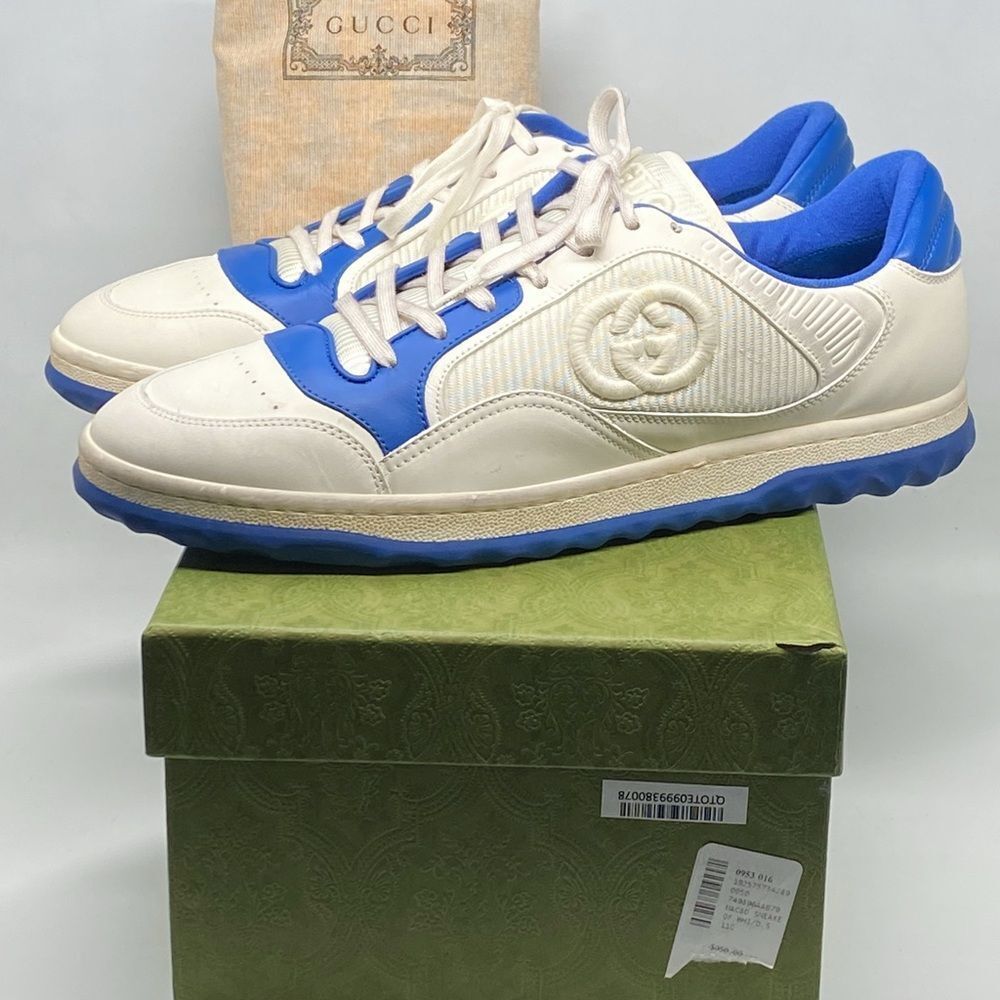 Gucci MAC80 Worn Out Effect Sneakers size 11/us size 12 - Picture 13 of 15